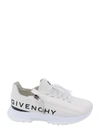 GIVENCHY LEATHER SNEAKERS WITH 4G ZIP DETAIL