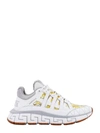 VERSACE LEATHER SNEAKERS WITH LA GRECA MOTIF