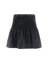 Isabel Marant Étoile Isabel Marant Etoile Charcoal Cotton Pacifica Mini Skirt