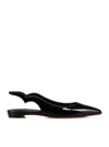Christian Louboutin Hot Chickita Ballerinas In Black