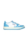 Autry Medalist Blue And White Sneakers In Wht Cobalt