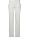 PALM ANGELS PALM ANGELS WHITE COTTON JEANS