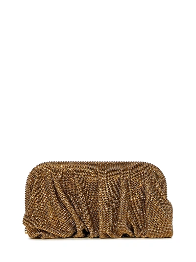 Benedetta Bruzziches Venus La Grande Clutch In Oro