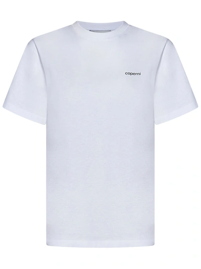 Coperni Logo T-shirt In Bianco