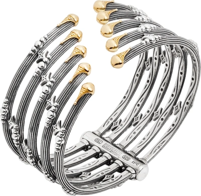 Konstantino Women's Delos 2.0 Oars 18k Gold & Sterling Silver Cuff Bracelet In Multi