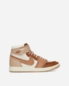 NIKE WMNS AIR JORDAN 1 HIGH METHOD OF MAKE SNEAKERS LEGEND MID BROWN