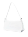 BY FAR BY FAR DULCE EMBOSSED LEATHER SHOULDER BAG