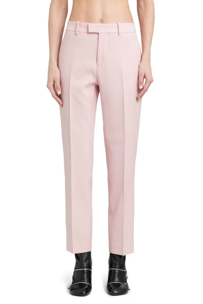 Burberry Woman Pastel Pink Wool Pant