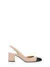 Michael Michael Kors Perla Slingback Pumps In Powder