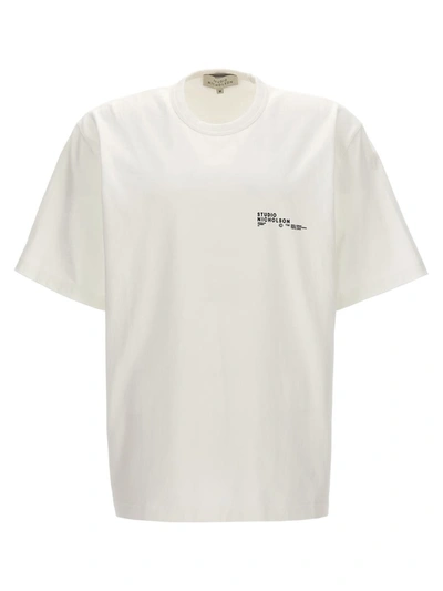 Studio Nicholson Logo T-shirt In White