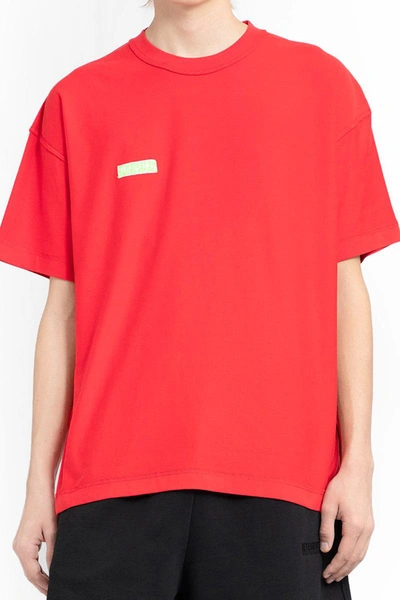 Vetements T-shirts In Red