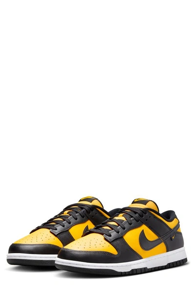 Nike Dunk Low Sneaker In Yellow