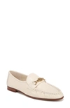 Sam Edelman Lucca Bit Loafer Modern Ivory Leather In White