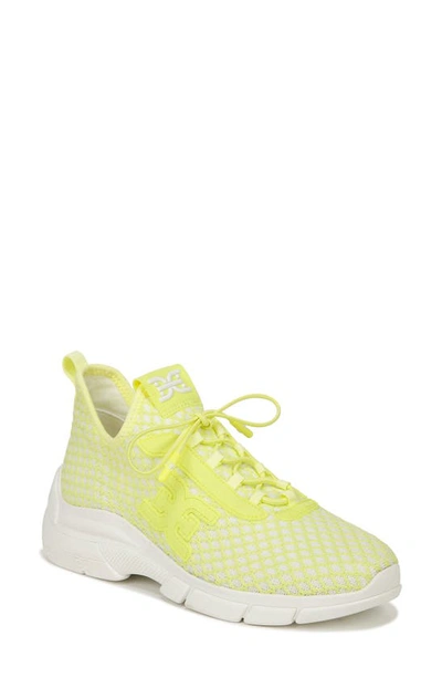 Sam Edelman Cami Trainer Lime Multi In Yellow