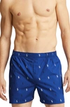 POLO RALPH LAUREN ASSORTED 3-PACK WOVEN COTTON BOXERS