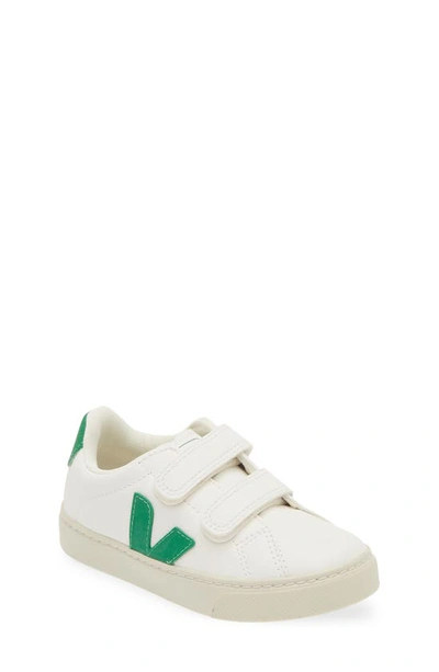 Veja Esplar Sneaker In Extra-white Emeraude
