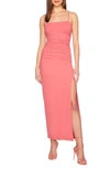 SUSANA MONACO SLEEVELESS BODY-CON MIDI DRESS