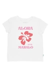 FEATHER 4 ARROW FEATHER 4 ARROW MAHALO COTTON GRAPHIC T-SHIRT