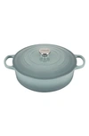 Le Creuset 6.75-qt. Round Wide Dutch Oven In Sea Salt