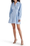 STEVE MADDEN ARIA LONG SLEEVE MINI SHIRTDRESS