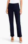 Nic + Zoe Wonderstretch Straight Leg Pants In Dark Indigo