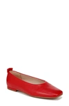Franco Sarto Vana Womens Ballet Flats In Red