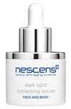 NESCENS DARK SPOT CORRECTING SERUM FOR FACE & BODY, 1 OZ