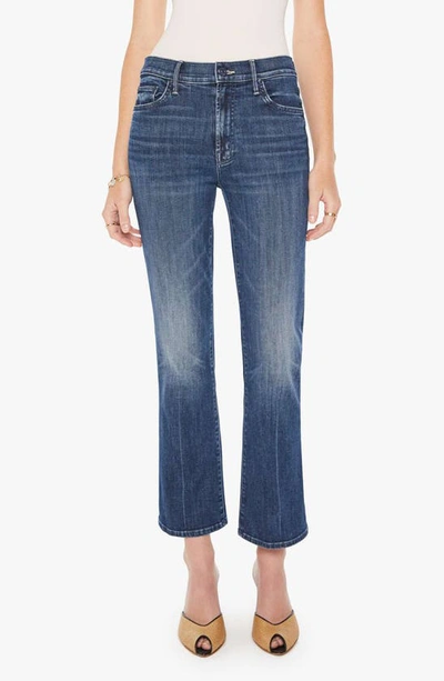 Mother The Outsider Ankle Jeans In Blue