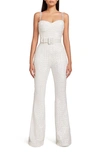 NADINE MERABI LUCINDA SEQUIN SLEEVELESS JUMPSUIT