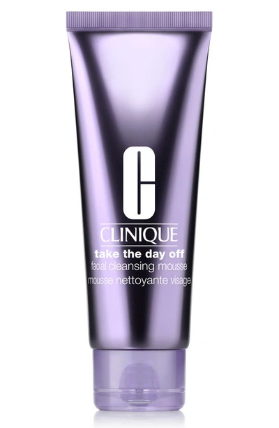 CLINIQUE TAKE THE DAY OFF FACIAL CLEANSING MOUSSE, 4.2 OZ