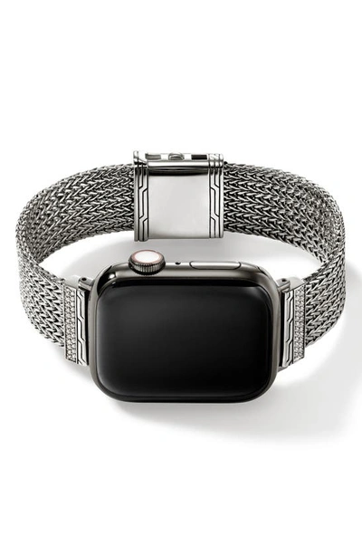 JOHN HARDY SMART WATCH STRAP DIAMOND PAVÉ, 18MM