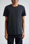 Noah Core Logo-print Cotton-jersey T-shirt In Black