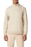 BUGATCHI QUARTER ZIP PULLOVER