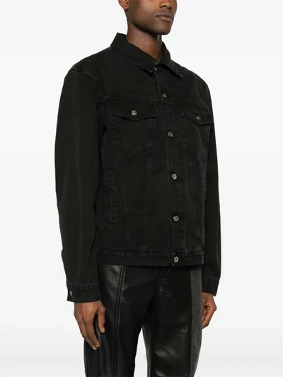 Off-white Denim Jacket In Black