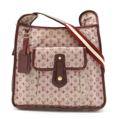 Pre-owned Louis Vuitton Mary Kate Pink Canvas Shoulder Bag ()