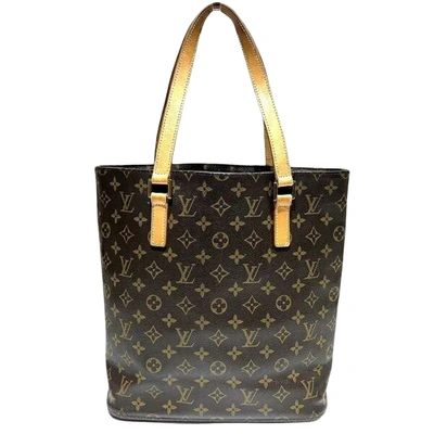 Pre-owned Louis Vuitton Vavin Gm Brown Canvas Shopper Bag ()