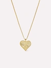 ANA LUISA GOLD HEART NECKLACE
