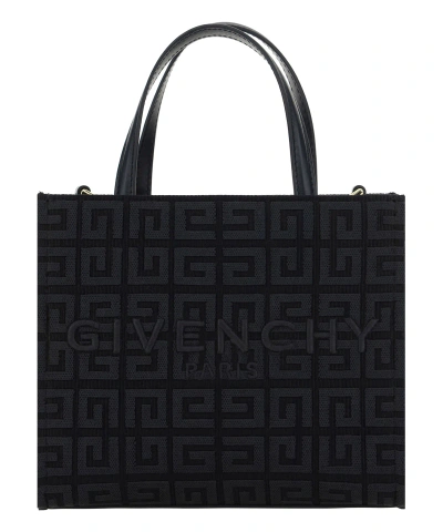 Givenchy G-tote Mini Handbag In Black