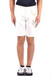 Jacob Cohen Contrasting-stitch Detail Shorts In White