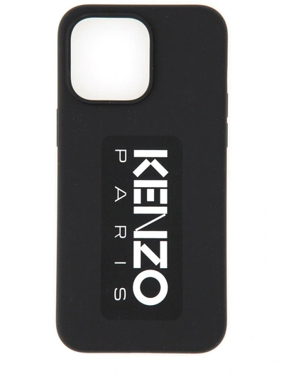 Kenzo Paris Iphone 15 Max Case In Black