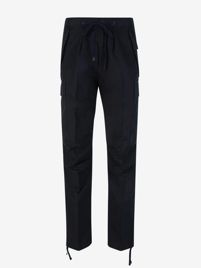 Tom Ford Lightweight Cargo Pants In Blue