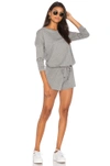 Bobi Supreme Jersey Romper In Thunder