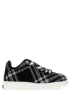 Burberry Check-patterned Low-top Sneakers