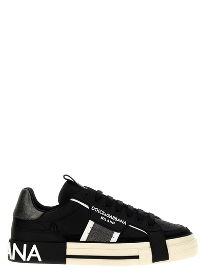 Dolce & Gabbana Custom Sneaker 2.zero In Black  