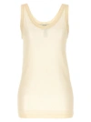 Lemaire Seamless Tank Top In Cream