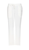 Liu •jo White Pants Elasticized And Coulisse In White