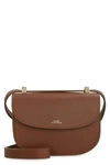 Apc Crossbody Bags A.p.c. Woman Color Leather In Brown