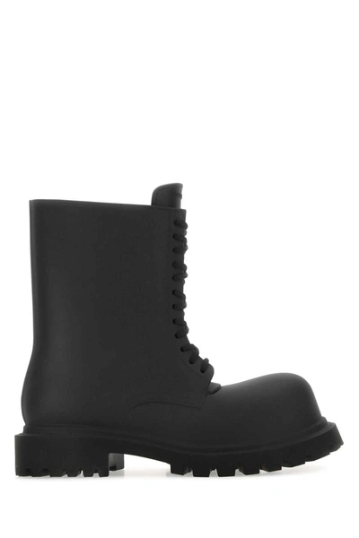 Balenciaga Boots In Black