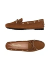 Tod's Loafers In Khaki