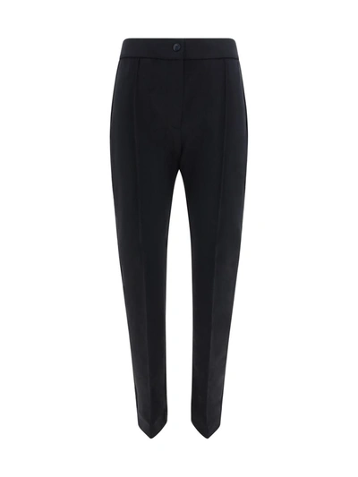 Moncler Straight-leg Trousers In Black